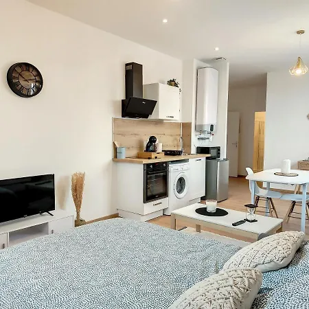 Grand Studio Renove Cosy 2pers Wifi * 圣康坦